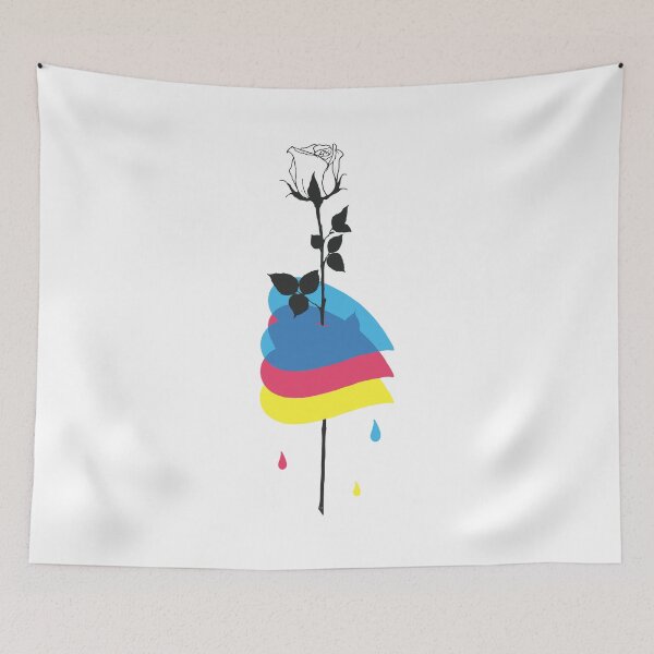 Item preview, Rose CMYK designed and sold by SoulArtLove.