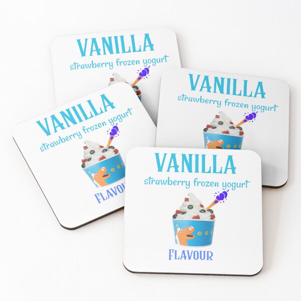 Item preview, Vanilla strawberry frozen yogurt Flavour designed and sold by Mita ⭐⭐⭐⭐⭐.