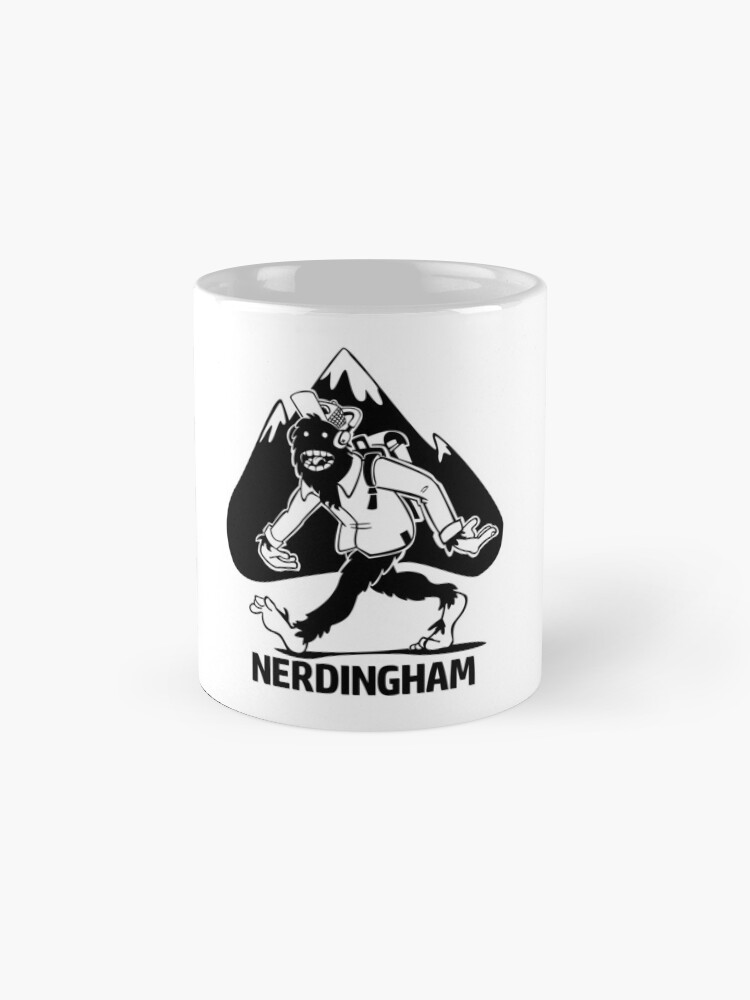 Alternate view of SAMSQUANCH in MOUNTAINS Coffee Mug