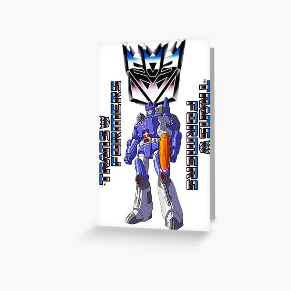 "Galvatron Transformers Decepticons G1 Cartoon 80s" Greeting Card by Alastair42 Redbubble