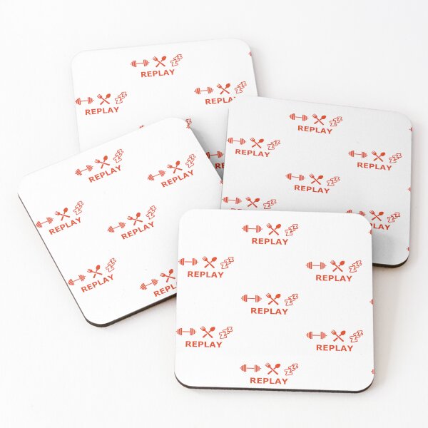 Item preview, Fitness, Eat, Sleep - Replay designed and sold by AdelloDeAmo.