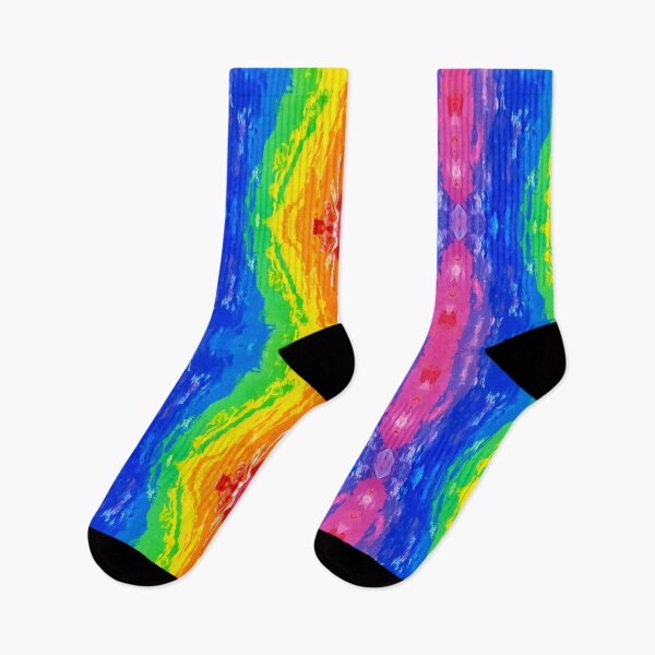 Item preview, Abstract Rainbow Colored Painting designed and sold by Creative-Voyage.