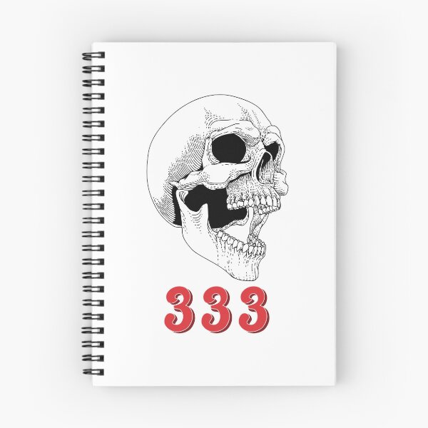 Item preview, skull 333 designed and sold by Girlinthecloud.
