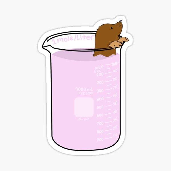 Item preview, 1 mole/ liter designed and sold by kileybates.