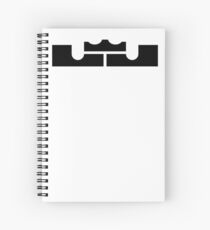 lebron james Spiral Notebook