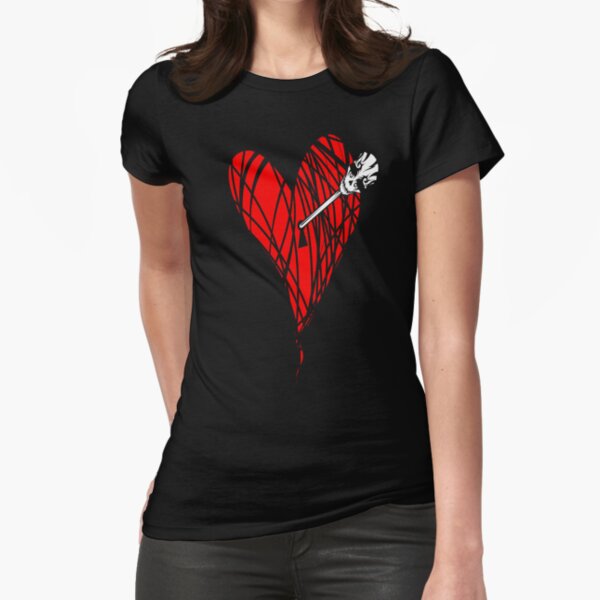 it's halloween in my heart... Fitted T-Shirt