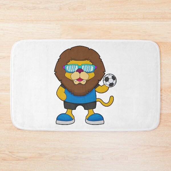 Item preview, Lion as Soccer player with Soccer designed and sold by Snabdesign84.