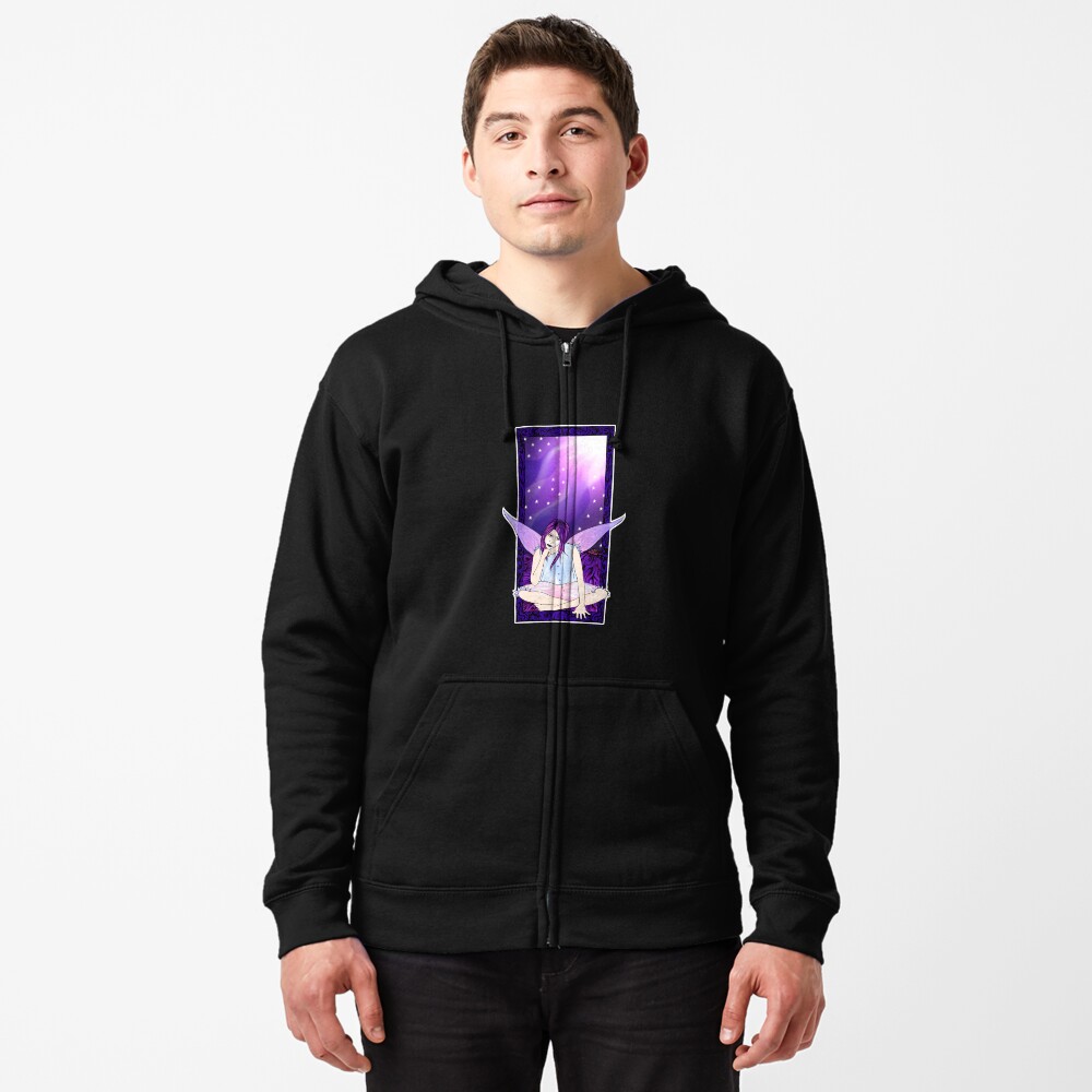 Item preview, Zipped Hoodie designed and sold by sadmachine.