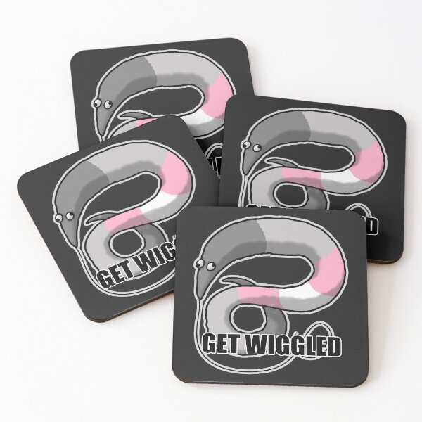 Item preview, Get Wiggled! - Demigirl Flag designed and sold by BFKArt.