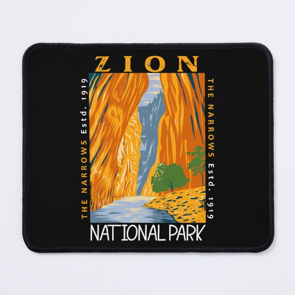 Item preview, Zion National Park Utah The Narrows Distressed designed and sold by KrisSidDesigns.