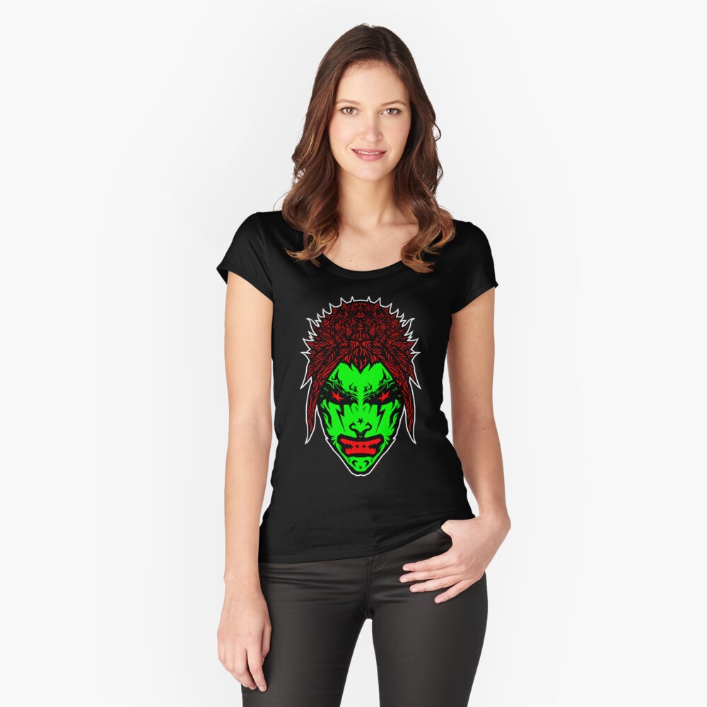Item preview, Fitted Scoop T-Shirt designed and sold by sadmachine.