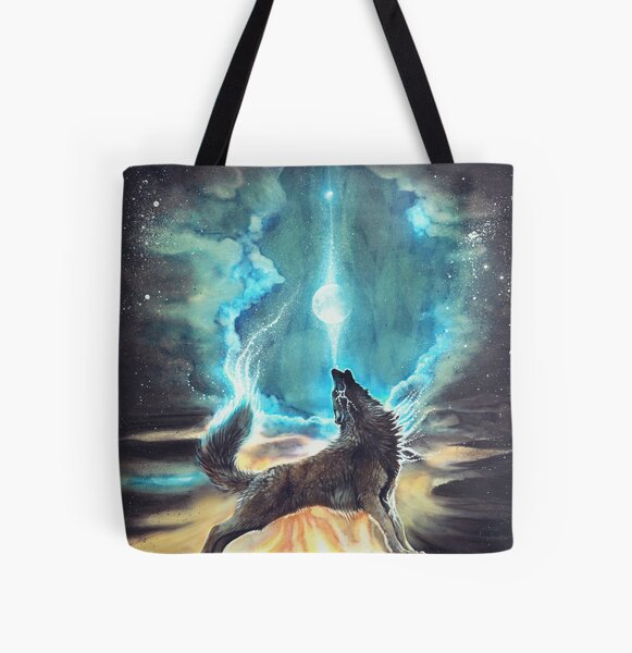 Calling All Over Print Tote Bag