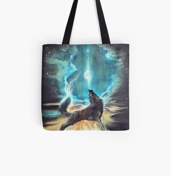 Calling All Over Print Tote Bag