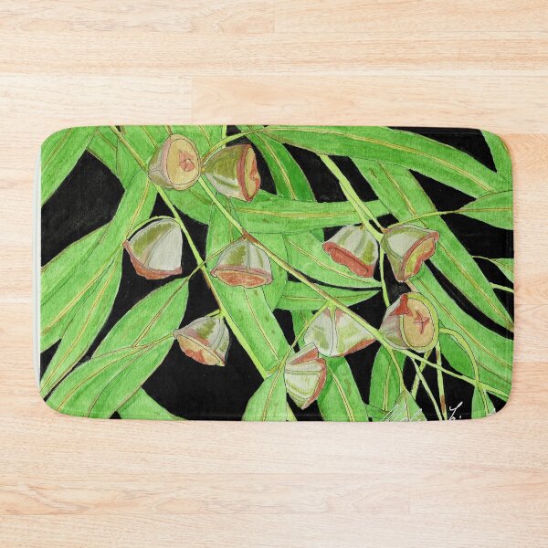 Item preview,  Illustration of Eucalyptus leaves and fruits in watercolor designed and sold by Malu-Iriarte.