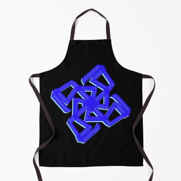 Item preview, Blue cross, geometric art designed and sold by Meo Design.
