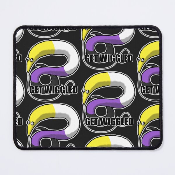 Item preview, Get Wiggled! - Non-Binary Flag designed and sold by BFKArt.