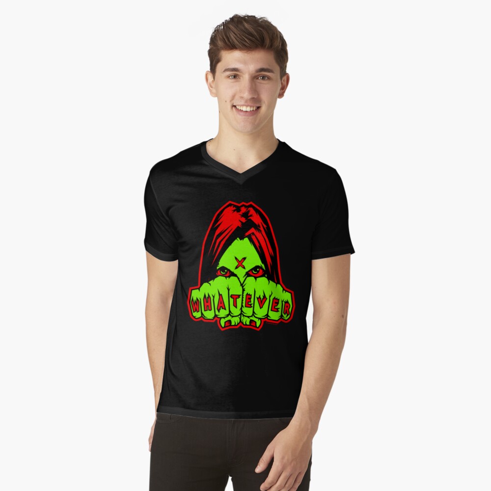 Item preview, V-Neck T-Shirt designed and sold by sadmachine.