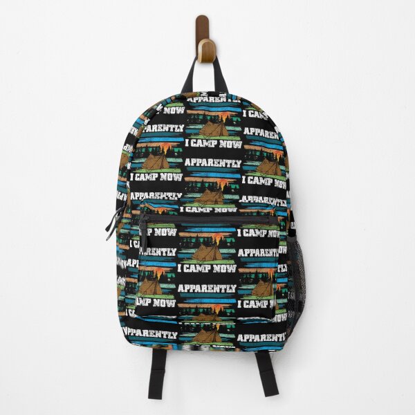 Item preview, Funny Vintage Camping, Apparently I Camp Now Outdoor Enthusiast designed and sold by CharJens.