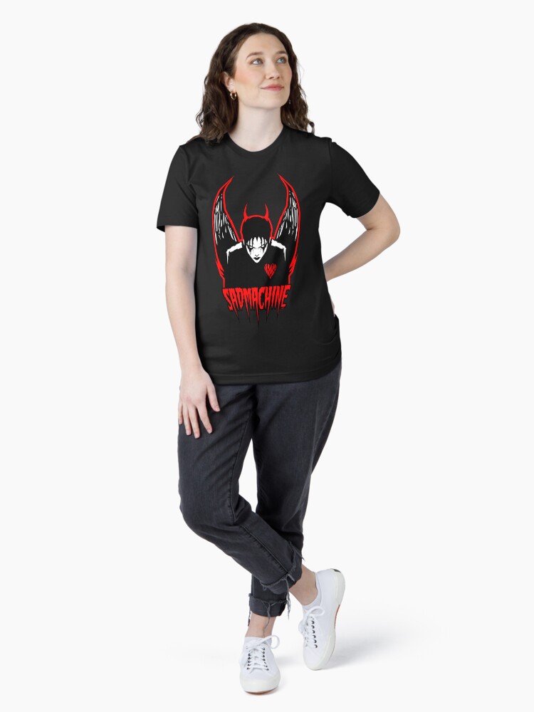 Thumbnail 4 of 7, Essential T-Shirt, cupid - a bullet for bedtime remix designed and sold by sadmachine.