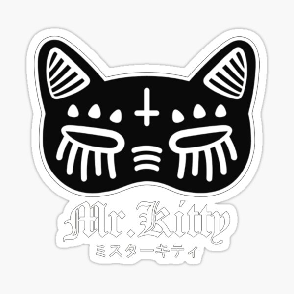 Mr.Kitty - After Dark Sticker for Sale by Caos .