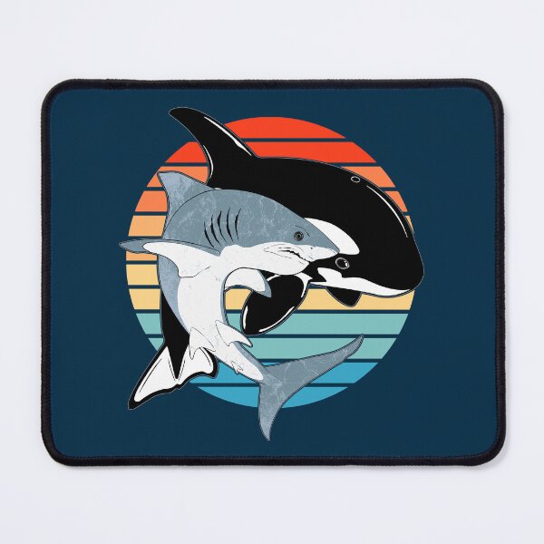 Item preview, Great White Shark Orca designed and sold by NicGrayGraphic.