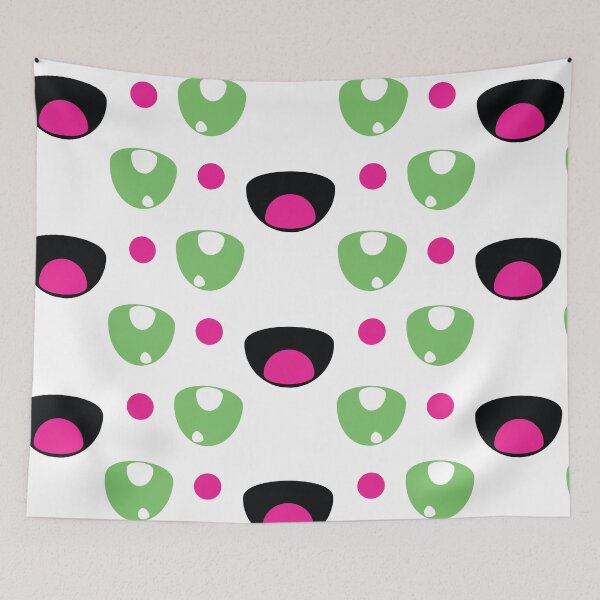Aperçu de l'œuvre emoji kawaii mignon yeux verts créée et vendue par joy seeker.