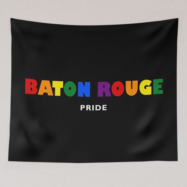 Item preview, Baton Rouge city Pride Rainbow, Louisiana US designed and sold by LoveIsColorful.
