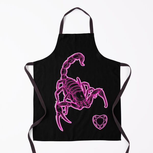 Item preview, Pink scorpion with diamond heart designed and sold by weilertsen.