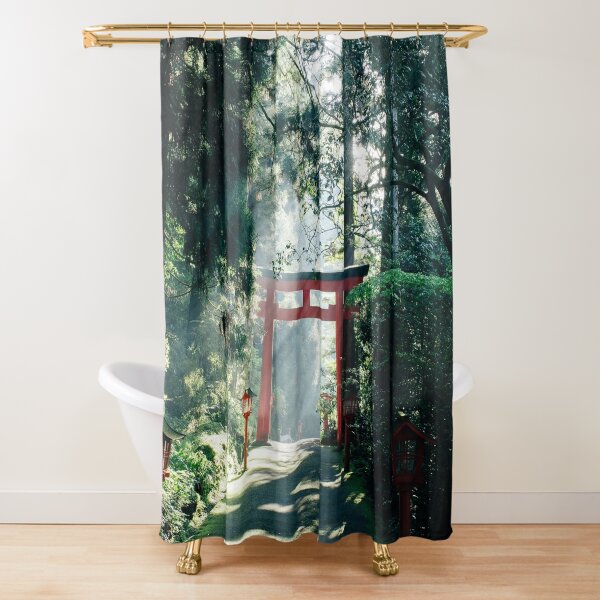 Red & Black Koi Fish Shower Curtain for Sale by PanosTsalig