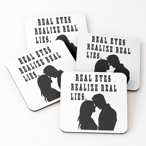 Item preview, real eyes realize real lies designed and sold by GOLDFAMILYSHOP.