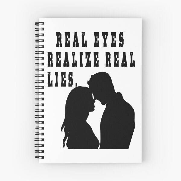 Item preview, real eyes realize real lies designed and sold by GOLDFAMILYSHOP.
