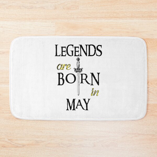 Item preview, Legends are born in May for men and women designed and sold by elmanchour.