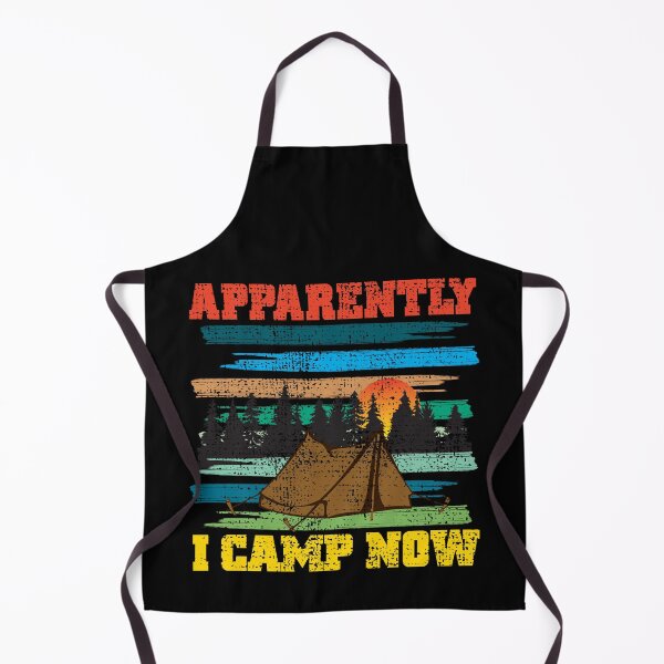 Item preview, Funny Vintage Camping, Apparently I Camp Now Outdoor Enthusiast designed and sold by CharJens.