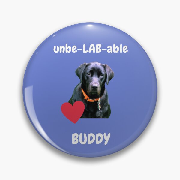 Item preview, unbe-LAB-able black lab BUDDY  designed and sold by rocklegends99.