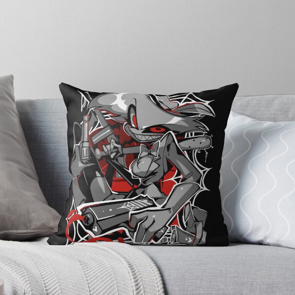 Angel Dust Demon Design - Hazbin Hotel  Throw Blanket