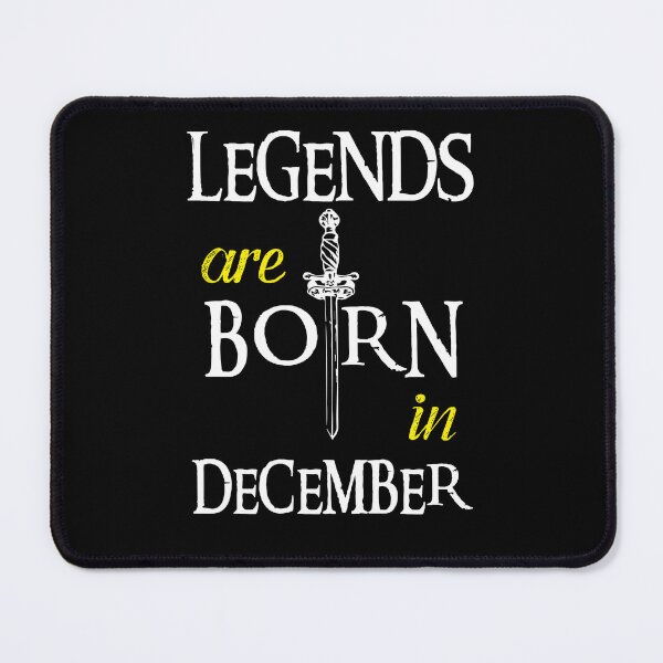 Item preview, Copy of Legends are born in December for men and women designed and sold by elmanchour.
