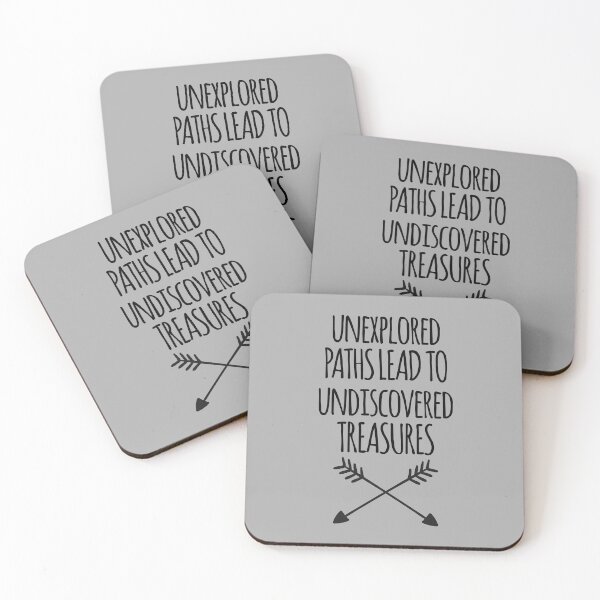 Item preview, Unexplored Paths Quote designed and sold by quarantine81.