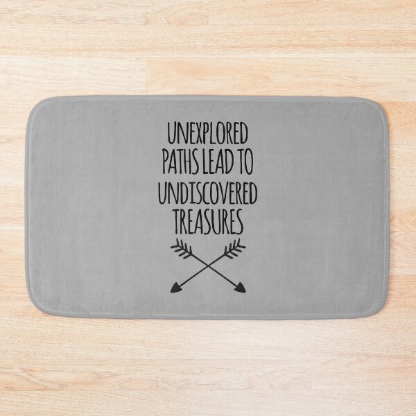 Item preview, Unexplored Paths Quote designed and sold by quarantine81.