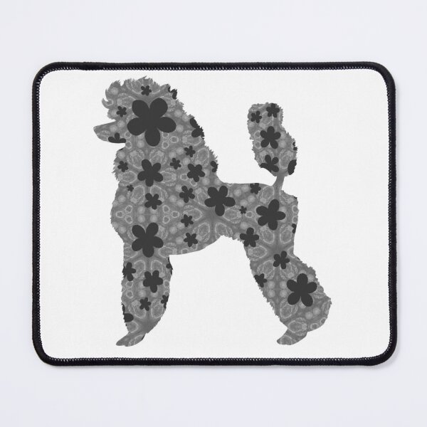 Item preview, Floral Poodle - Black  designed and sold by Majo Art ✦ Digital Artist .