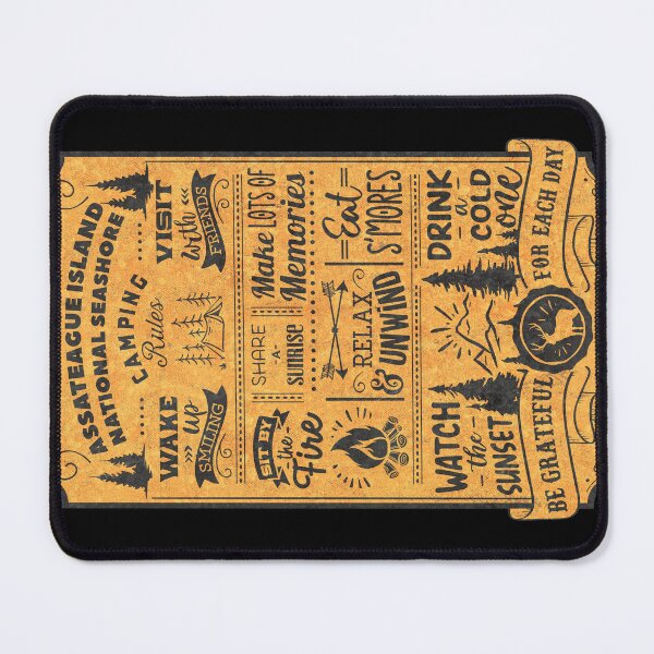 Item preview, Assateague Island National Seashore Camping Rules designed and sold by JordanHolmes.