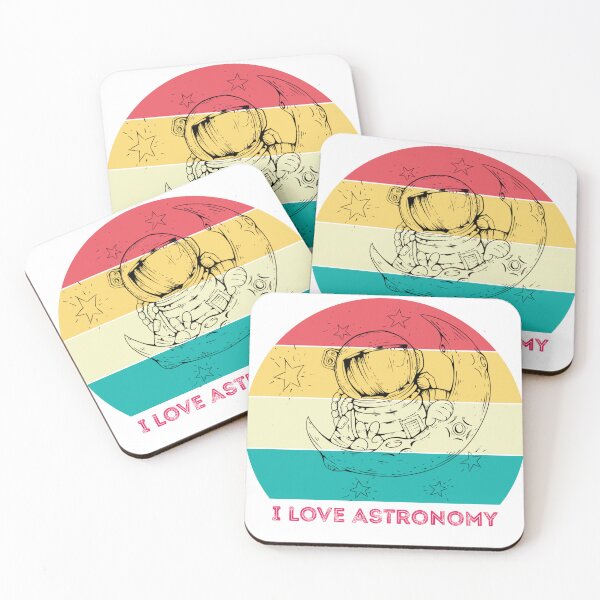 Item preview, I Love Astronomy - Sunset astronaut | Astronomy lover gift idea  designed and sold by EliteSayings.
