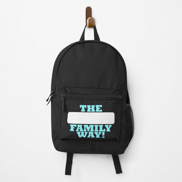 Item preview, THE (blank) FAMILY WAY! Electric Blue designed and sold by JKDetecBrOkEn.