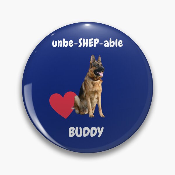 Item preview, Unbe-SHEP-able buddy designed and sold by rocklegends99.