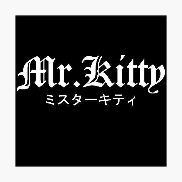 Mr.kitty Album Death Poster for Sale by Caos .