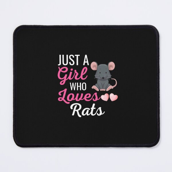 Item preview, Just A Girl Who Loves Rats - Cute Rat Lover Gift designed and sold by lou731.