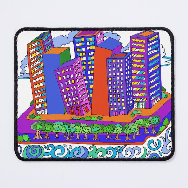 Item preview, City Skyline on the Water designed and sold by RhondaChase.