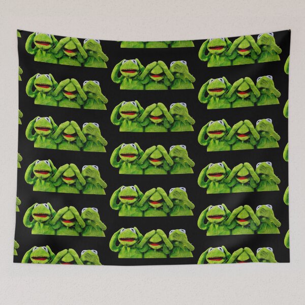 Item preview, Kermit no puede oír, ver o hablar meme designed and sold by jamcaYT.