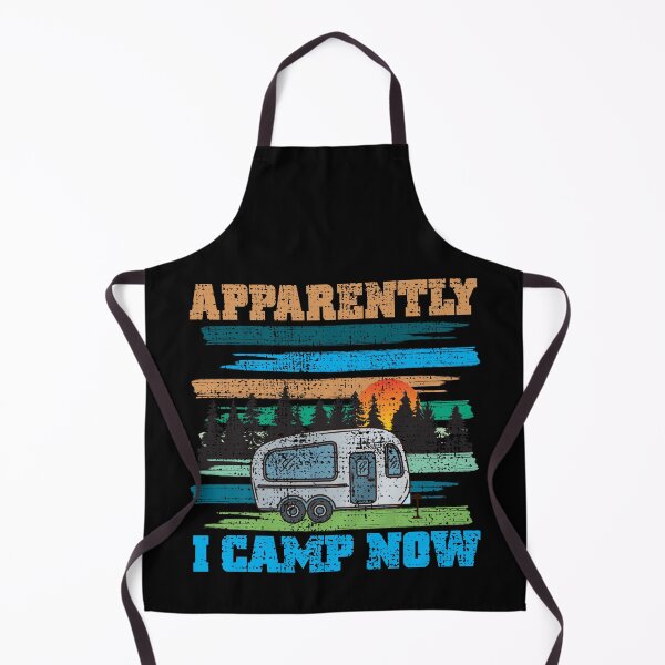 Item preview, Funny Vintage Camping, Apparently I Camp Now Outdoor Enthusiast designed and sold by CharJens.
