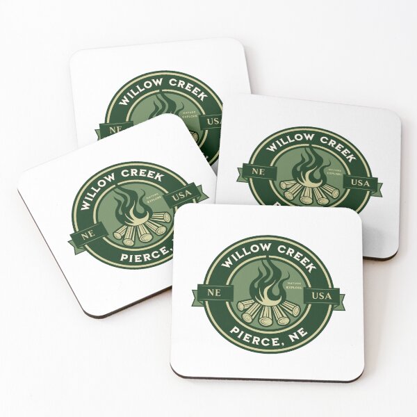 Item preview, Camping Willow Creek Pierce Nebraska designed and sold by CattlettArt.