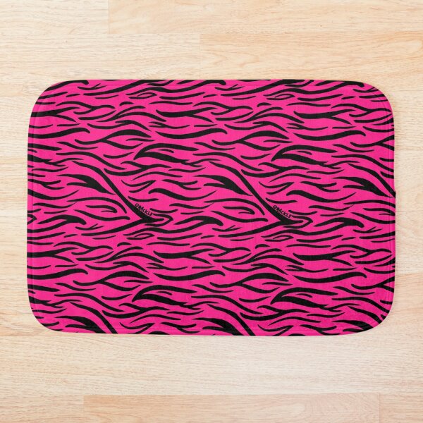 Item preview, Estampado de cebra rosa y negro designed and sold by JanGrackle.